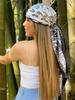 Fashion Square Silk Scarf Women Luxury Beach Satin Print Hijab Scarves Pareo Bandana Female Shawl Wrap Headband Foulard 90*90cm