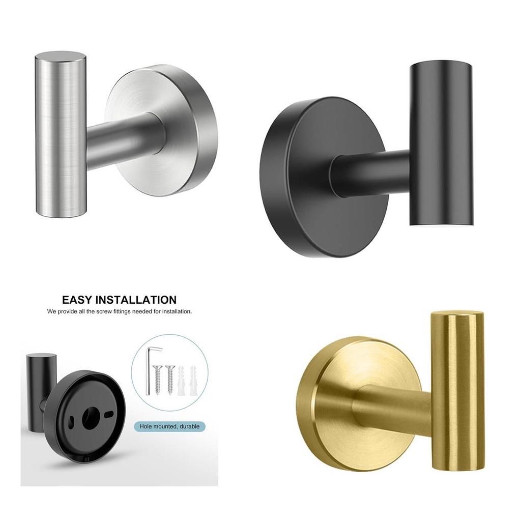 Stainless Steel Wall Hook for Towels and Bathrobes - Hot Selling Bathroom Door Rack
