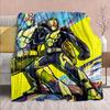 Kamen Rider Anime Flannel Blanket – Soft, Warm, Perfect for Sofas, Bedding, Camping, Travel, Office, and Home Decor – QJY