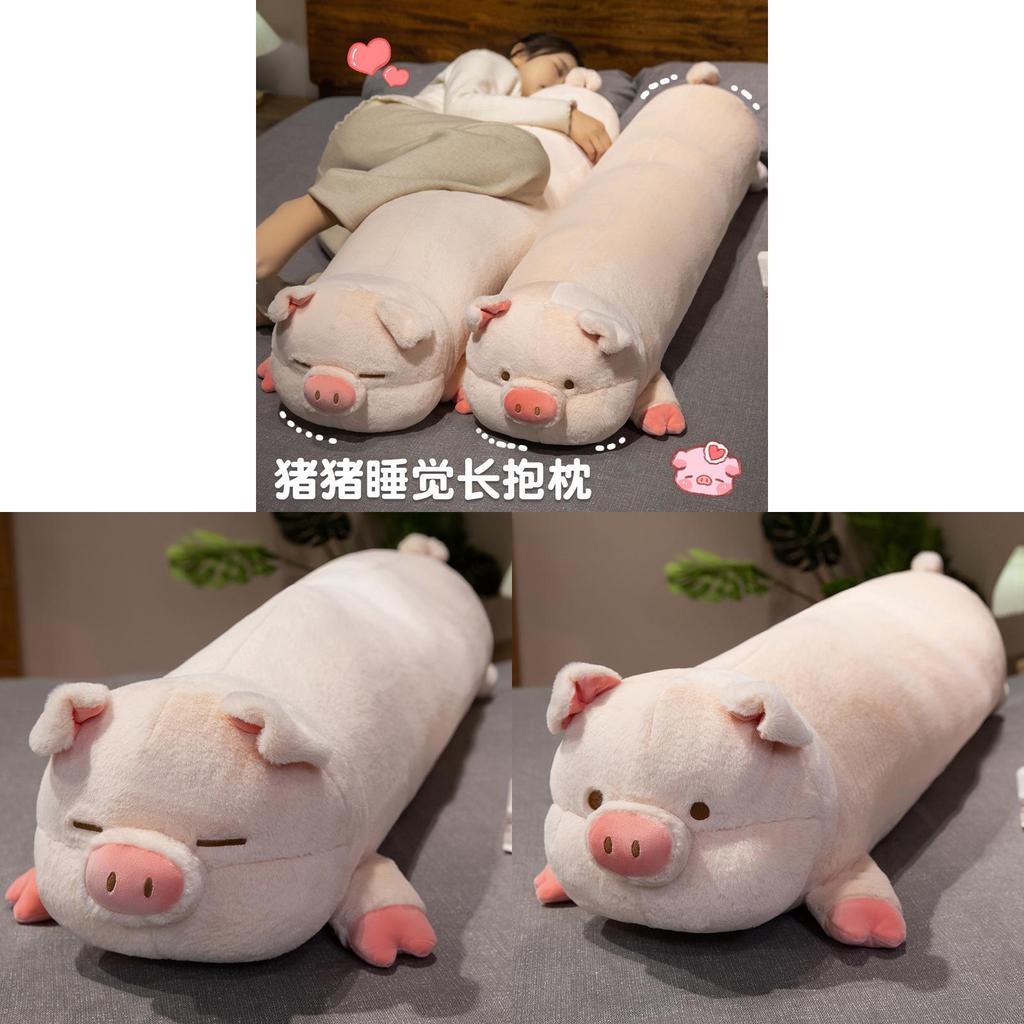 Plüschschwein Kissen Spielzeug für Kinder und Mädchen Weiches Tier Bettkissen