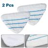 2pcs Washable Mop Cloths For Beldray BEL0636 Microfibre Steam Cleaner Spare Parts Home Cleaning Replacement Accessories