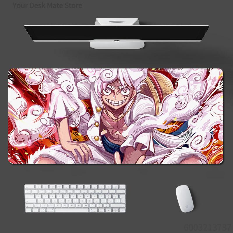 Home Office Non-slip Dirt-resistant Mouse Pad Keyboard Pad High Quality ONE PIECE Mouse Pad Luffy Roronoa Zoro Nami Table Pad
