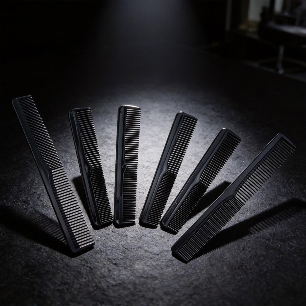 Plastic Hair Comb With Double Head Design For Hotel Use And Frizz Control