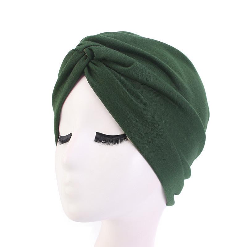 Women Cross Twist Hijab Caps Muslim Cotton Underscarf Islamic Headscarf Bonnet Headband Turban Musulman Femme Headwrap Cap