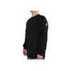 Adidas Sports Casual Crew Neck Pullover Sweatshirt Black Side Gold Logo Unisex Sweatshirt ADICSTL05-BG