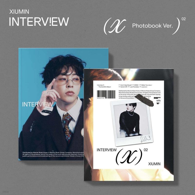 

XIUMIN - Interview X [Photobook Ver.][1 out of 2 randomly sent]