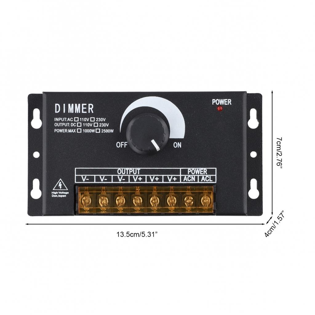 Compatible With Amplifiers 220V Dimmer Single Color Light