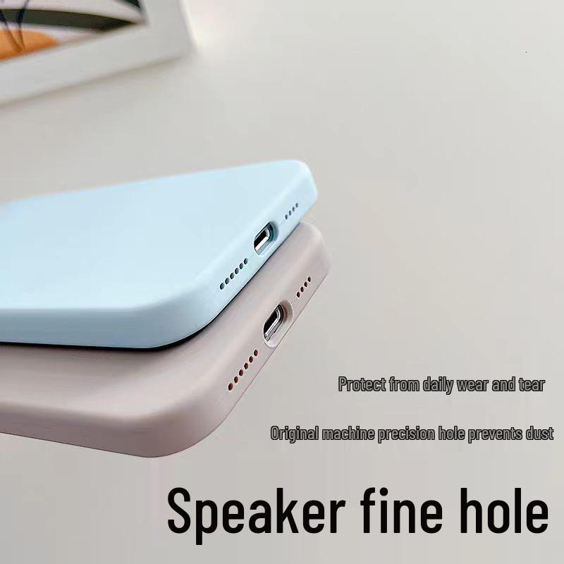 Apple iPhone Liquid Silicone Case for iPhone 16, 15 Pro Max, 14, 13, 12, 11