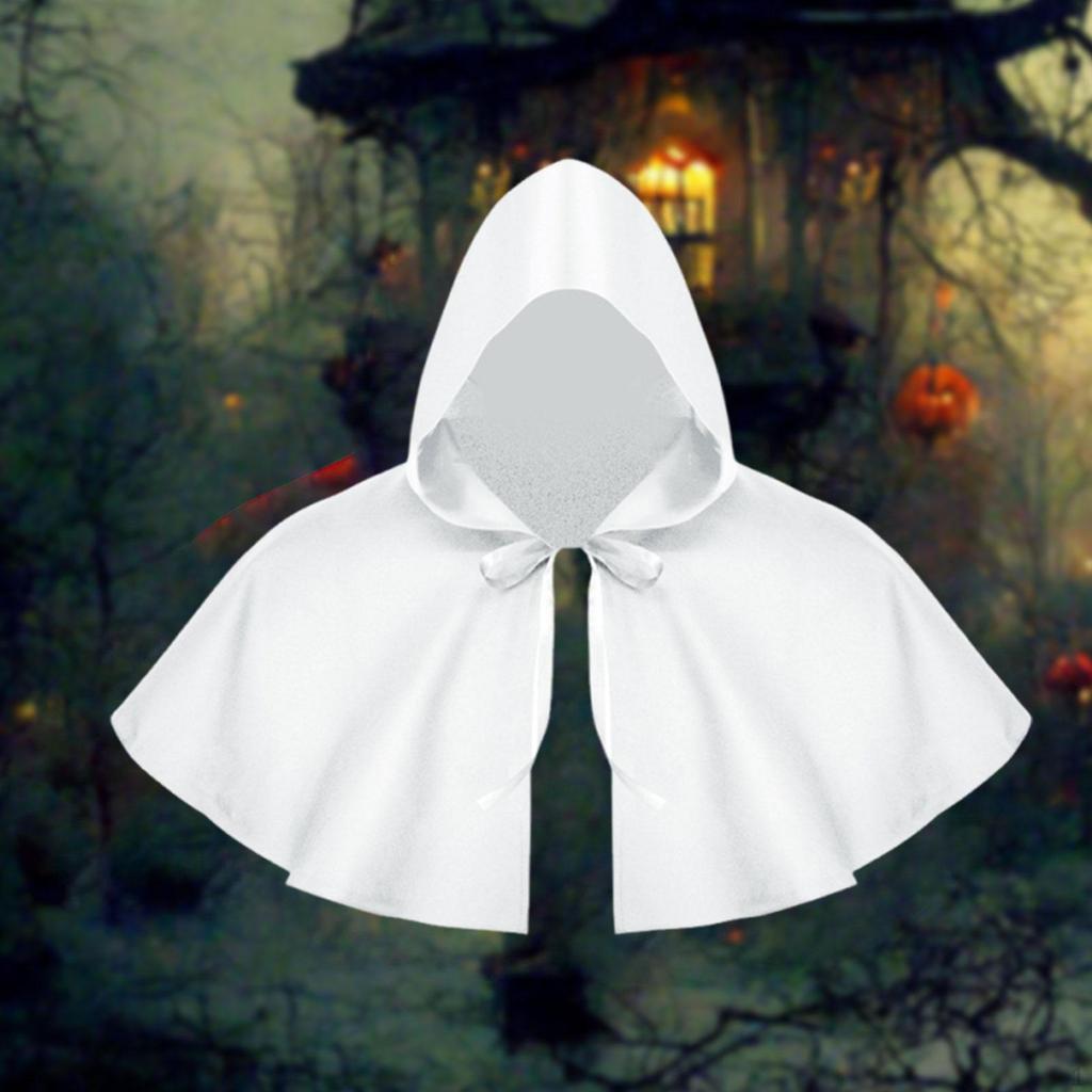 Death Cowl Cloak for Cosplay, Hooded Garment Accessory