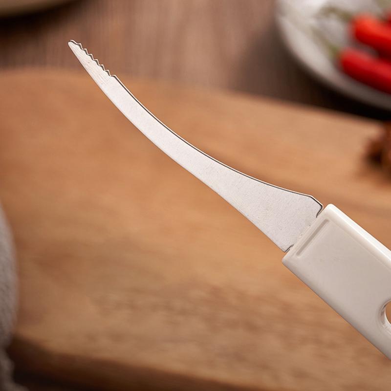 Shrimp Peeler And Deveiner Tool Shrimp Fish Scale Remover Multifunctional Portable Seafood Gadgets Tools For Family