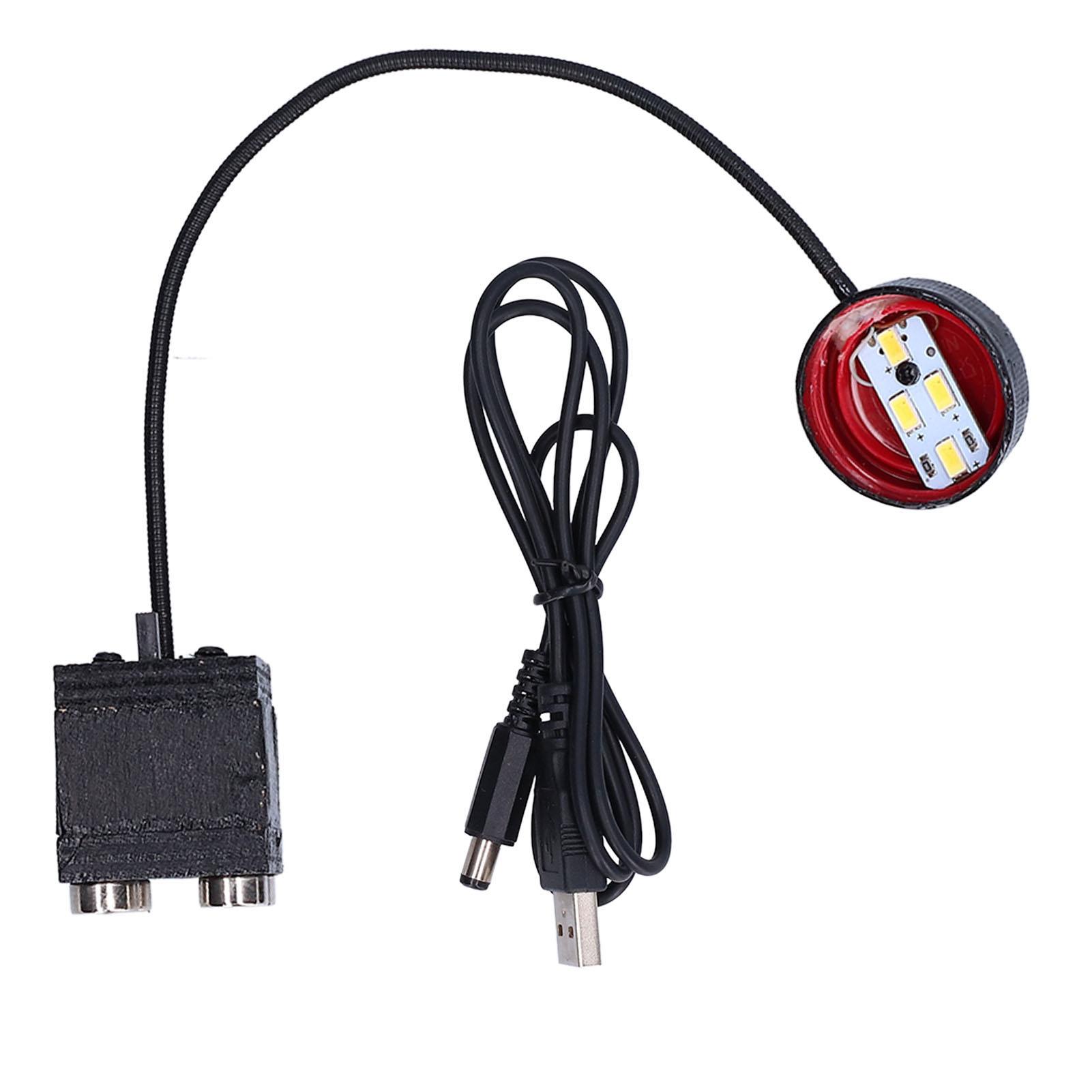 

Светильник для пайки, лампа на гибкой стойке, высокая яркость, с магнитным основанием для обслуживания