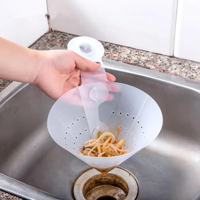 1 PCS Kitchen Sink Strainer Self-Standing Sink Filter Food Vegetable Sink Stopper Drain Filter Kitchen Anti-Blocking Accessories