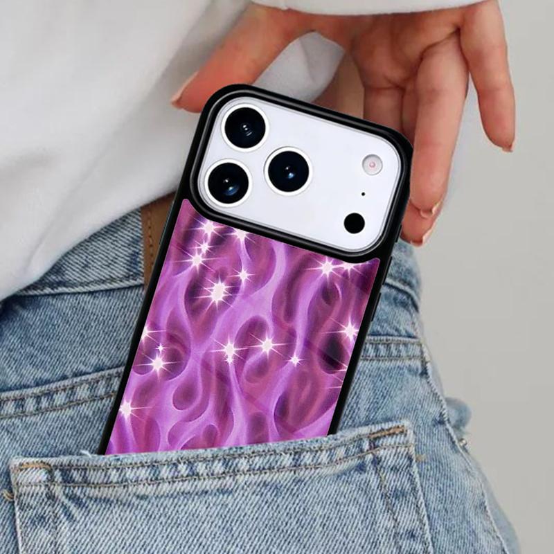Cool Flame Colorful Pattern Phone Case for iPhone 16e 15 14 13 12 17 Pro Max Plus Air 17pro Cover Coque
