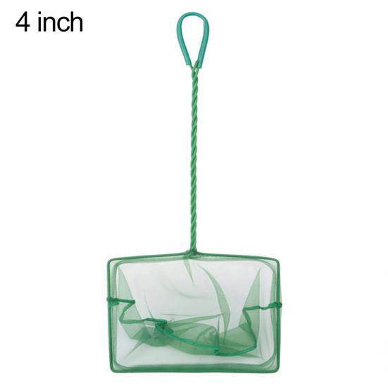 Fish Net Long Handle Strong Bearing Aquarium Accessory Fine Mesh Aquarium Net for Transferring