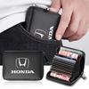 Leather Car Driver's License ID Card Bank Card Wallet Car Styling For Honda Fit Mugen Insight Type S R VTEC DOHC Modulo Vezel Legend RR Si