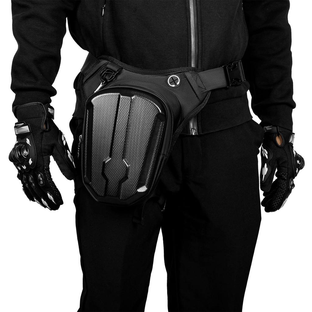 Thigh Bag Motorcycle Leg Bag Polyester Rainproof Large Capacity Multifunction for Riding Accessories Drop Leg Bag