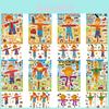 Cute Cartoon Scarecrow Kids Interactive Puzzle Diy Sticker Set With 16 Sheets For Family Fun