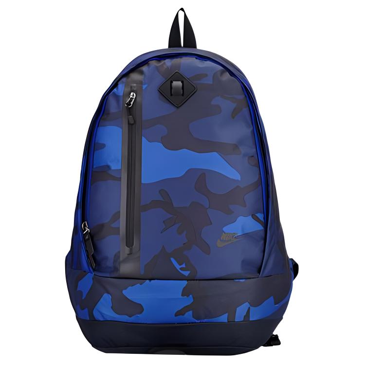 Nike Cheyenne All Over Print Casual Sports Polyester Backpack Unisex Backpack Blue BA5063-489 Blue