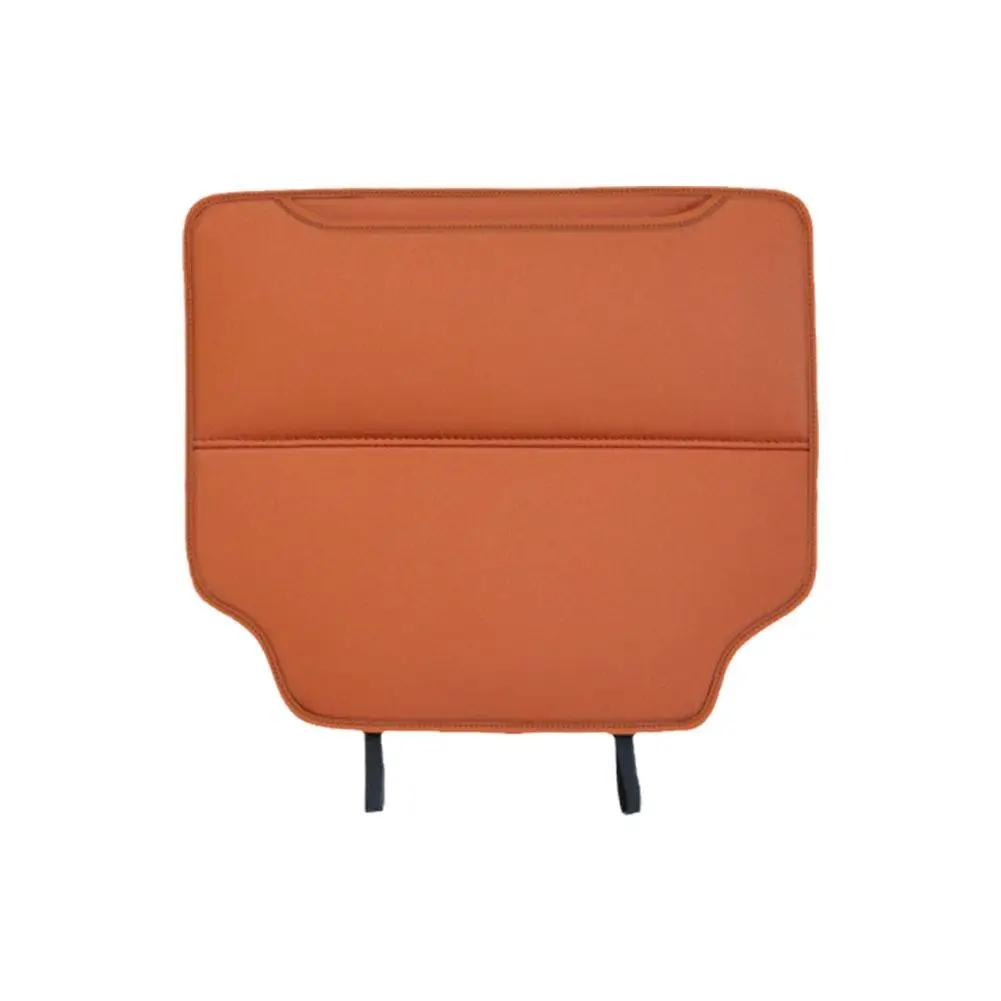 High Quality Car Seat Kid Protector PU Leather Car Seat Back Cover Protector for Kids Waterproof Seat Back Anti Kick Mat Pa T6V2