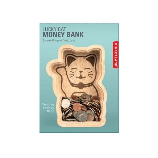 KIKKERLAND Lucky Cat Money Bank PB25
