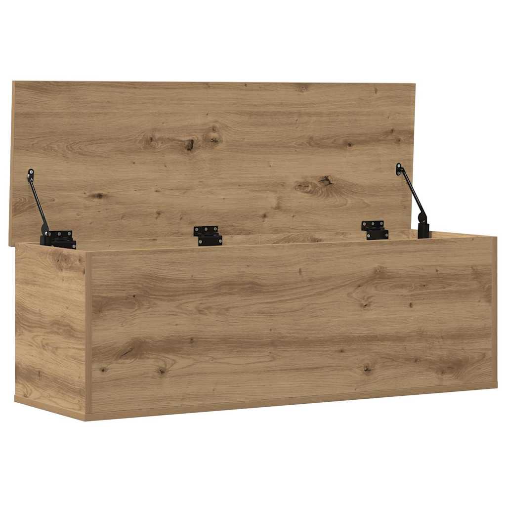Storage Box Artisan Oak 102 x 35 x 35 cm Wood Based Material
