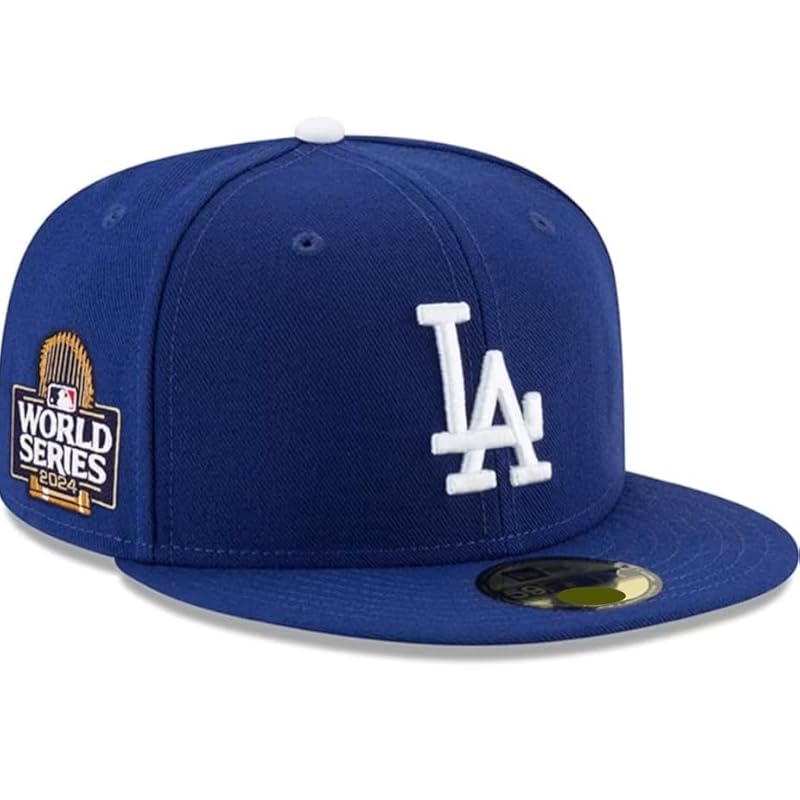 

[MLB] Los Angeles Dodgers 2024 World Series official game model cap 59FIFTY, size:7 7/8 [product]
