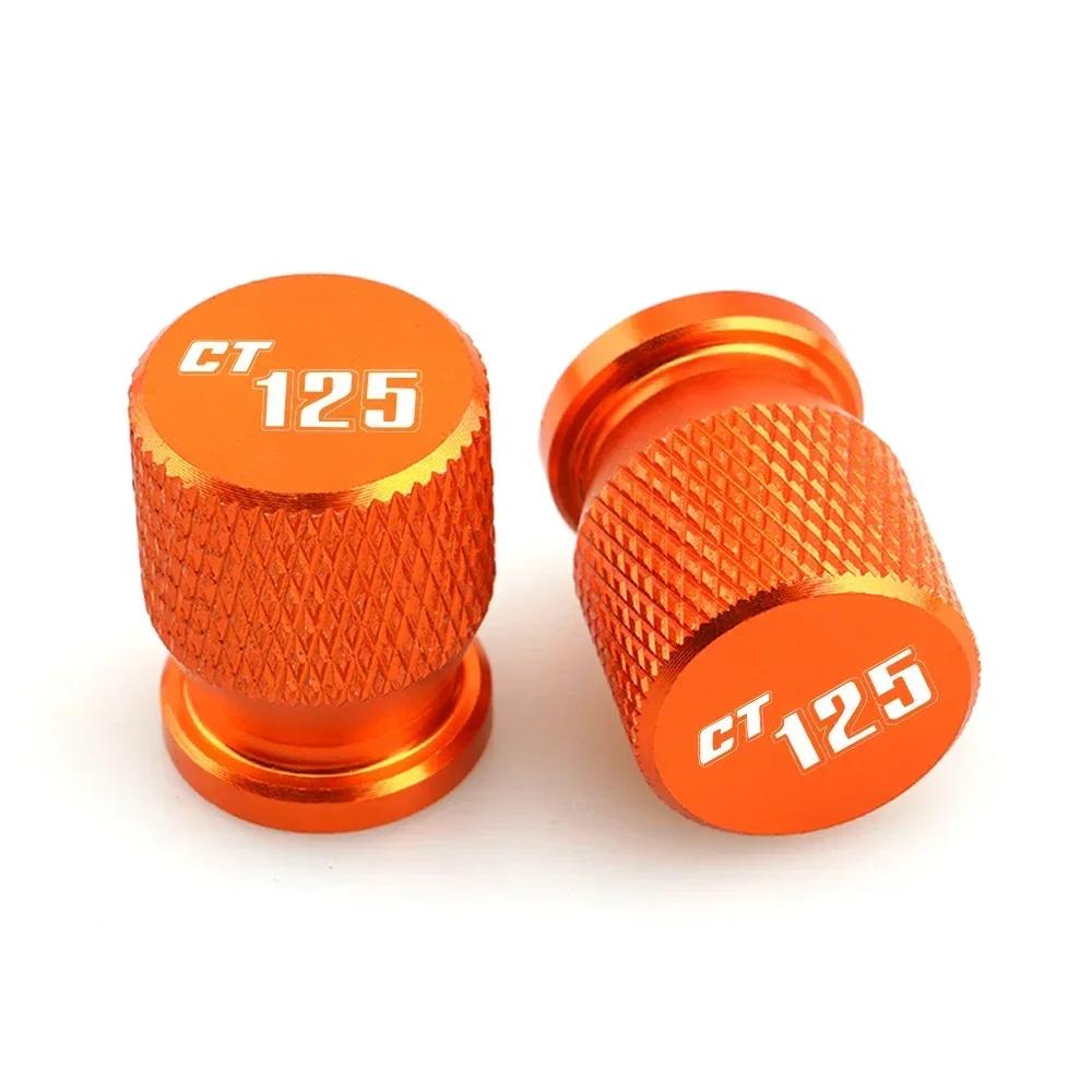 CNC Aluminum Wheel Tyre Valve Cap New Air Port Cover Cap For HONDA CT125 CT 125 Hunter Cub 2020 2021 Universal Accessories
