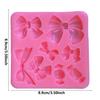 2025 New Bow Knot Resin Art Molds Silicone Fondant Mould Cake Decoration Tools Pastry Kitchen Baking Accessories Set