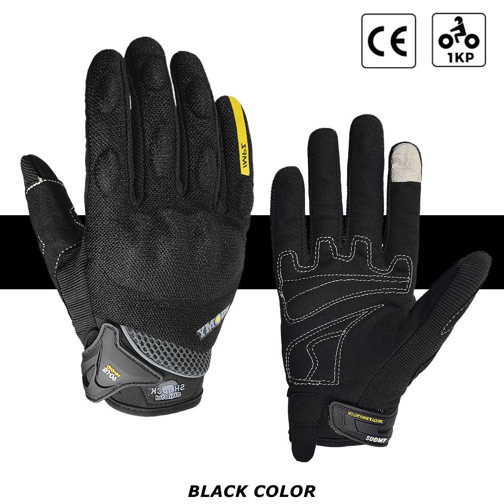 SUOMY Motorcycle Gloves Summer Man Breathable Touch Screen Motorbike Motocross Moto Biker Gloves Motorcycle Accessories
