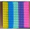 Große Größe 30*30cm Riesige Fidget Spielzeuge Regenbogen Antistress Drück sie Blasen Fidget Spielzeuge Stressabbau Spielzeug für Kinder Erwachsene