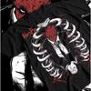 Dorohedoro Shirt Shin Anime T Shirt Dark Manga Graphic Tee Gothic Anime Lover T Shirt Unisex Men Women Fashion Summer Cotton Tops