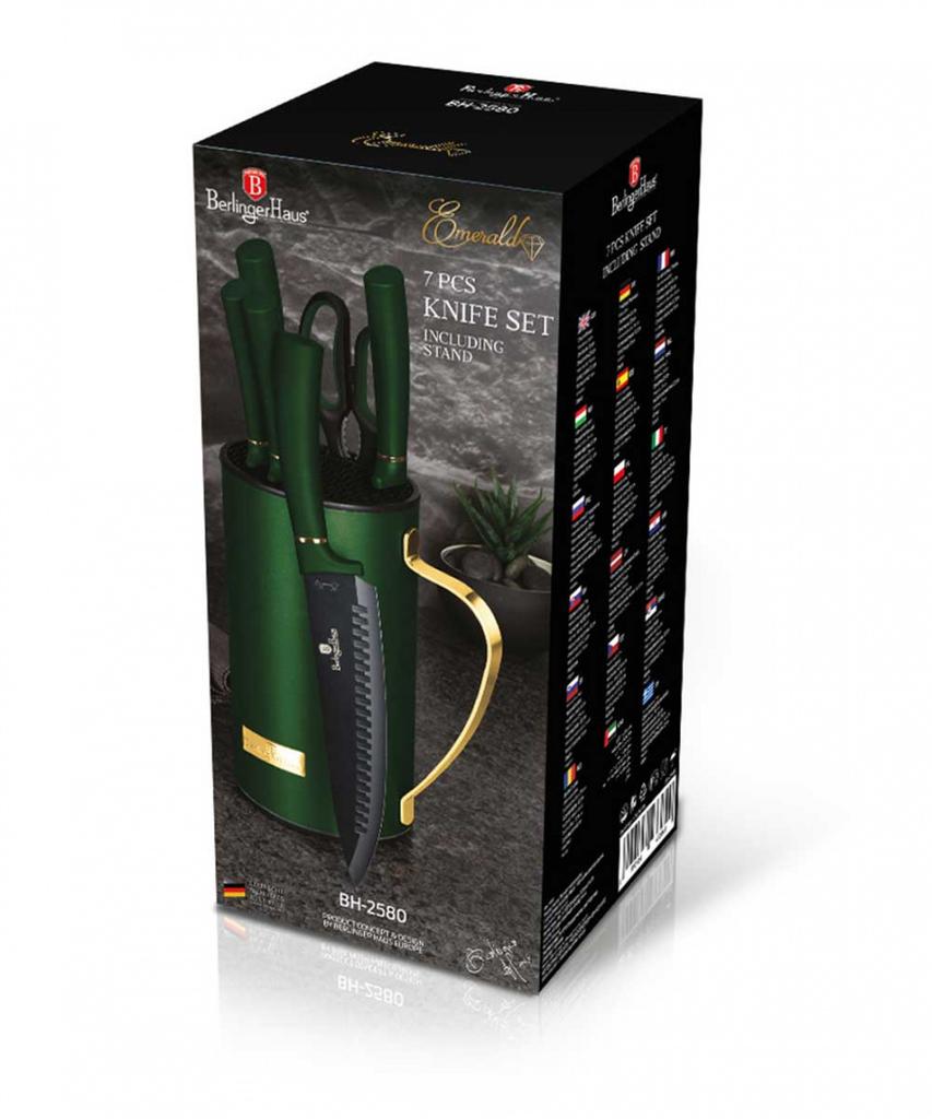 BERLINGER HAUS BH-2580 KNIFE SET IN STAND