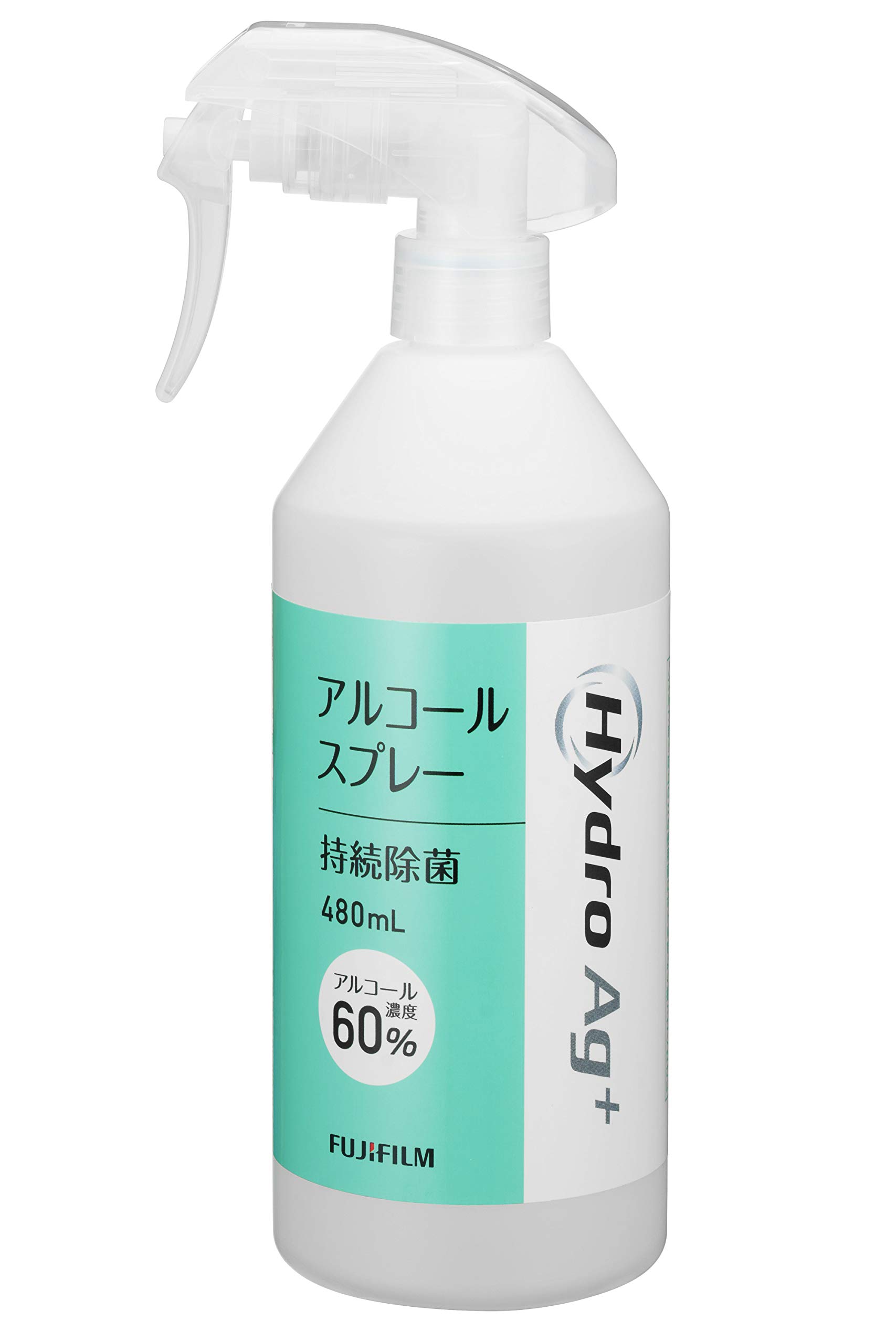 

Fujifilm HydroAg Disinfectant Alcohol 480ml Long-lasting 60% Spray,