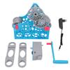 3D-Drucker Filament-Rückzugsvorrichtung Abnehmbar Modulare Elektrische Filament-Spulenaufwicklung für 2kg-Spulen EU-Stecker