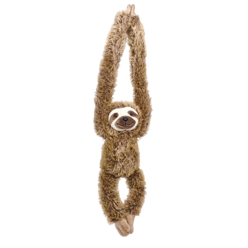 Lange Arm Luiaard Pluche Speelgoed Gevulde Pluche Dierenpoppen Bruin Grijs Luiaard Slaapmaatje Cadeau Voor Huisdecoratie Ornamenten 50cm