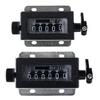 0-99999/0-999999 Industrial Punch Counting Device Mechanical Resettable Hand Tally Counters Pull Strokes Clickers Counter