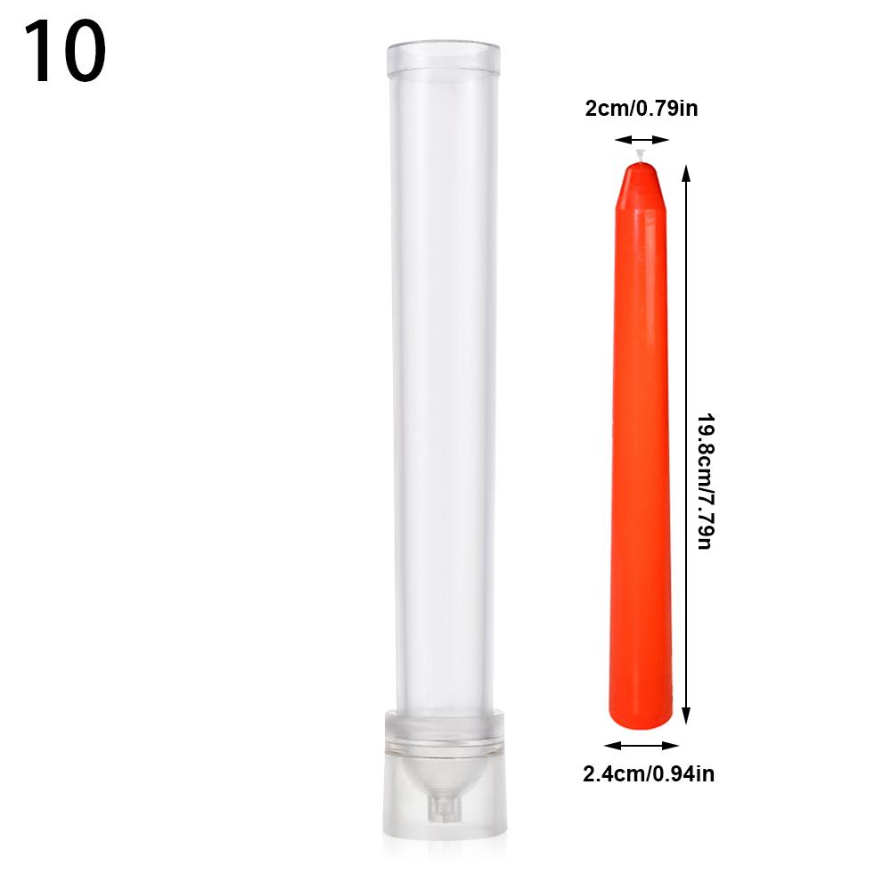 Long Pole Stripe Christmas Candle Mold Soap Making Large Cylinder Rib Church Party Handmade DIY Craft Clay Candle Making