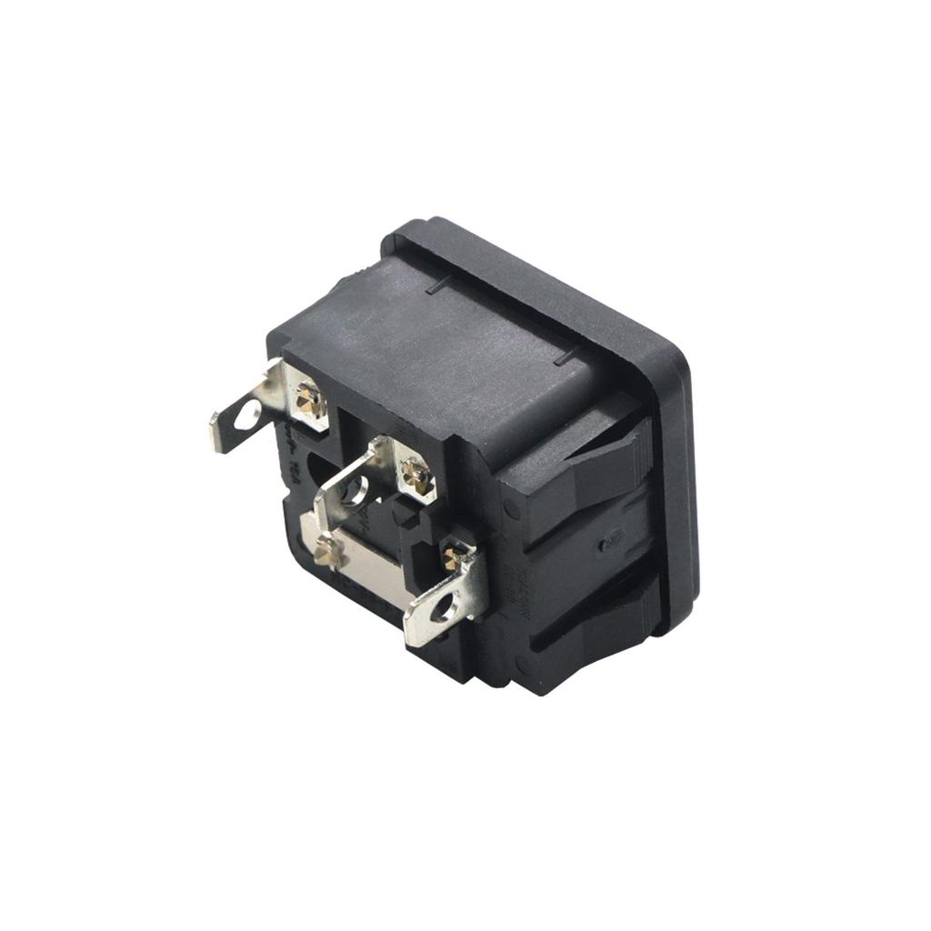 HC-99AC Power Socket with C13 Fuse, Safety Enclosure & Anti-Overload Design.