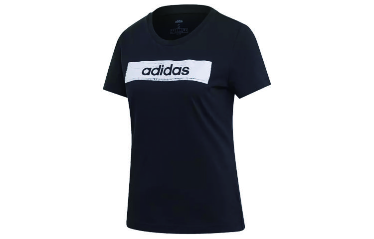 Adidas Set in Sleeve T Shirt Women s Black EI4586 M
