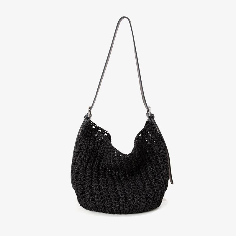 Large-capacity Commuter Women's Bag Handcrafted High-end Leather Single-shoulder Crossbody Bag