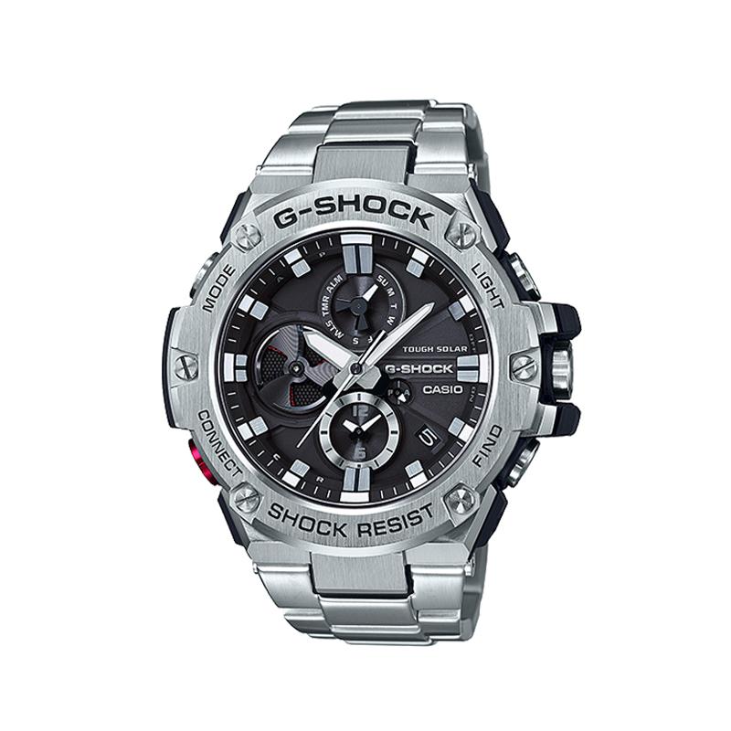 CASIO Men G-STEEL Series Black Watch GST-B100D-1APFT