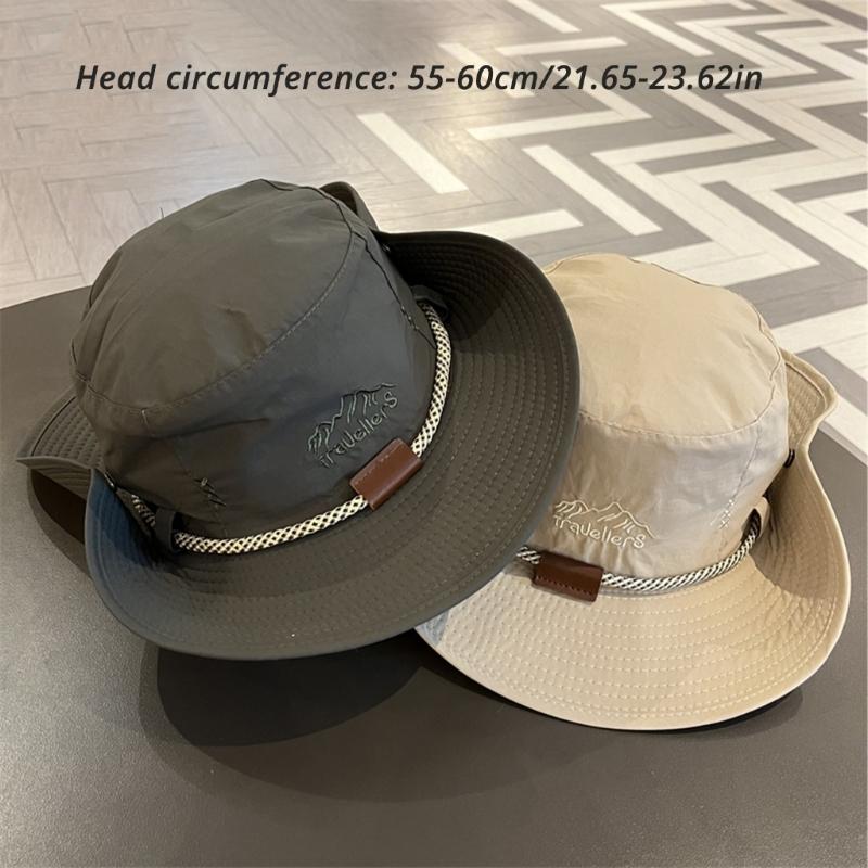 Sunshade Bucket Hat Outdoor Sport Hiking Fisherman Hat Sunshade Wide Brimmed Breathable Sunproof Sun Hat
