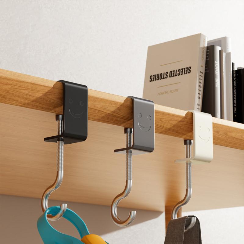 Stanzfreier Hängebeutelhaken Studenten Schreibtischseite Hängebeutel Handtaschenhalter Multifunktionaler Tischhaken