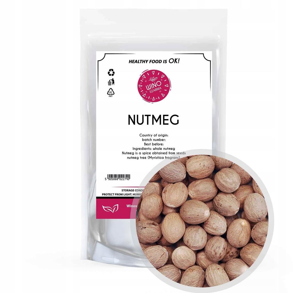 Gałka muszkatałowa cała - 100g