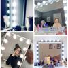 LED Vanity Lights USB Detachable Bulbs Makeup Mirror Lamp for Dressing Table Cosmetic Lighting with Dimmable Brightness