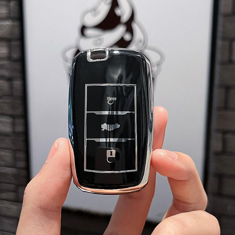 VinFast VF8 Car Key Case for Models V3, 6, 7, and 5 - High-End A2.0 Key Shell with Buckle