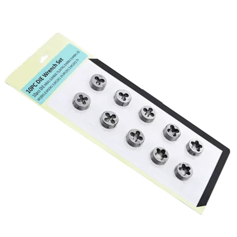 10pcs Socket Wrench Collection Set for Various Screw Size Home Repairs Vehicle Maintenance Tool Easy Screw & Nut Removal