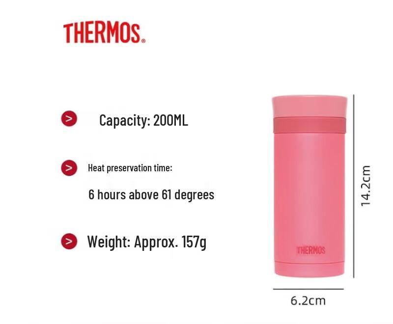 THERMOS TCNC-200 Stainless Steel Lipstick Insulated Pocket Cup