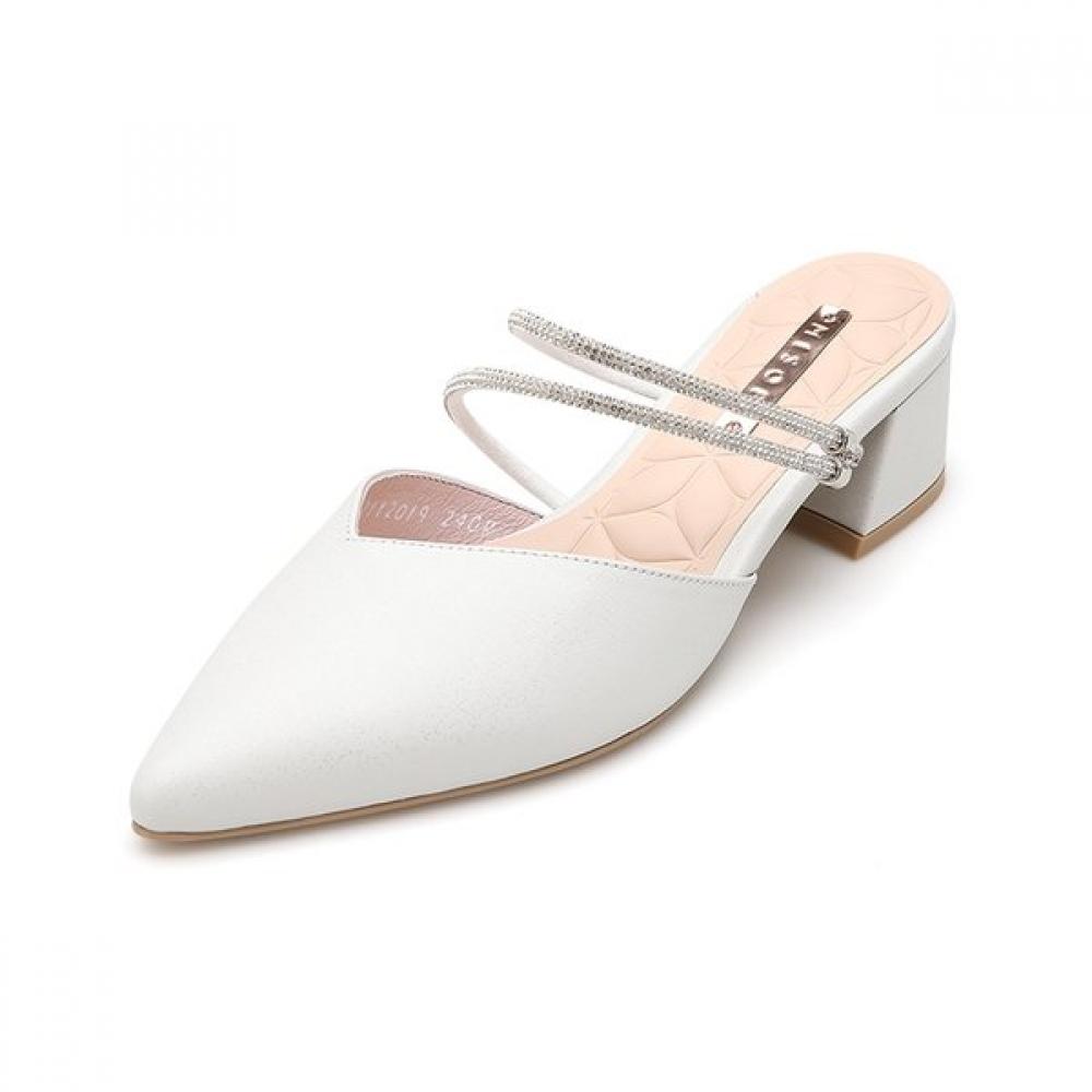 Misope Women Glitter Two Way Slingback 4cm 012112019