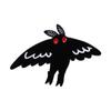 Creative Halloween Bat-Shaped Cartoon Metal Brooch Ornament